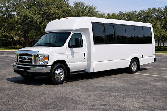 18-passenger minibus available for charter in Elizabeth, NJ